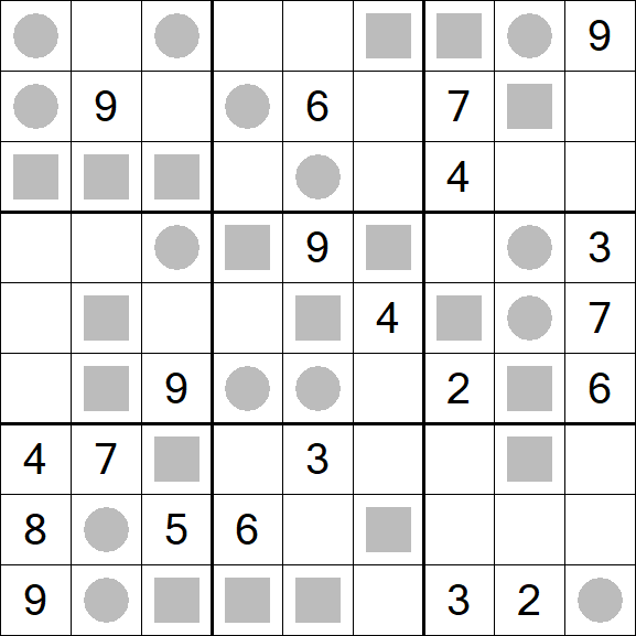 Even-Odd Sudoku - Difficile