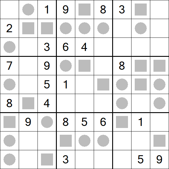 Even-Odd Sudoku - Hard