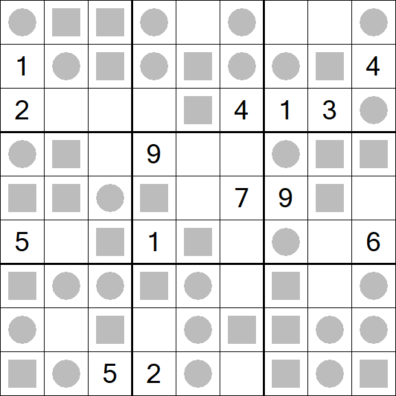 Even-Odd Sudoku - Hard
