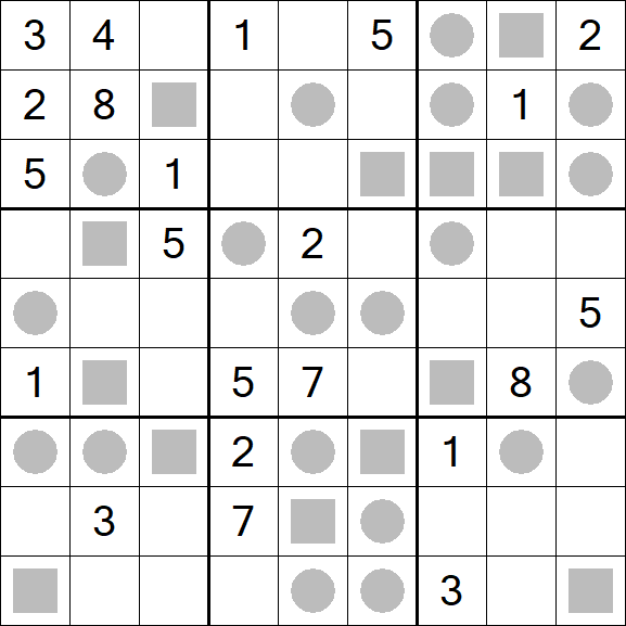 Even-Odd Sudoku - Hard