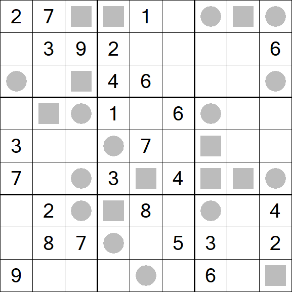 Even-Odd Sudoku - Hard