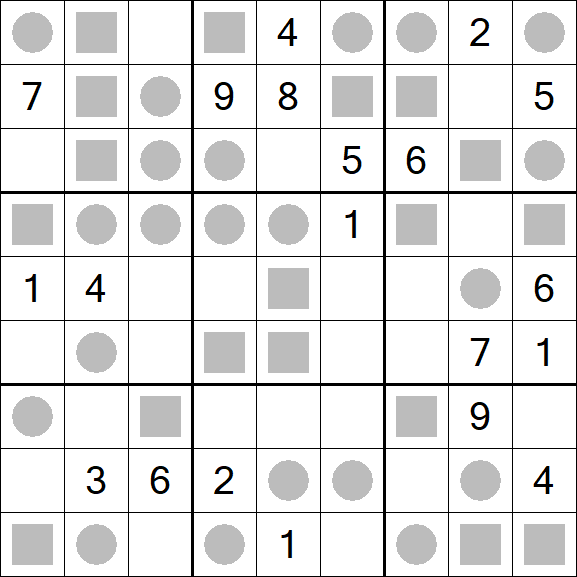 Even-Odd Sudoku - Hard