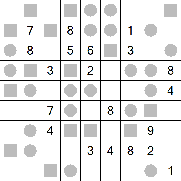 Even-Odd Sudoku - Hard