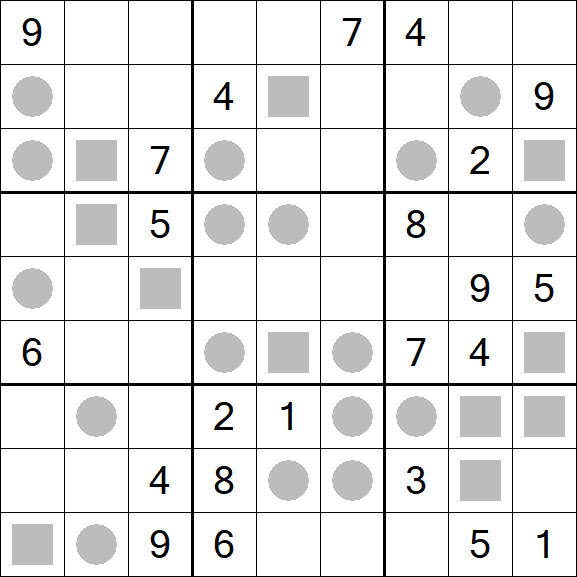 Even-Odd Sudoku - Hard