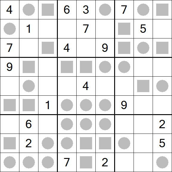 Even-Odd Sudoku - Hard