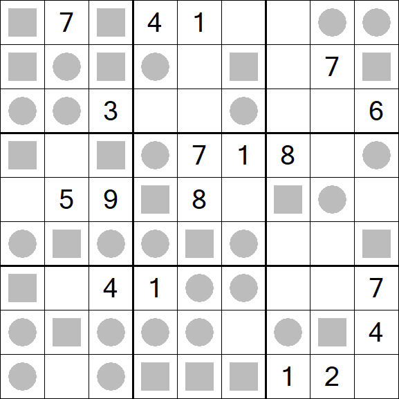 Even-Odd Sudoku - Hard