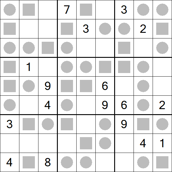 Even-Odd Sudoku - Hard