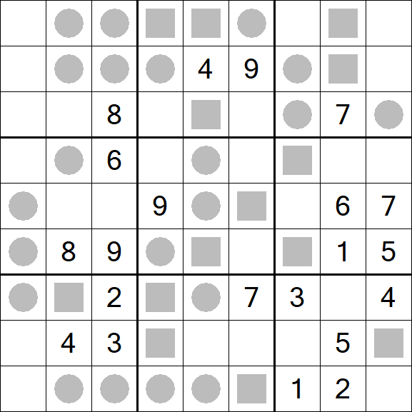 Even-Odd Sudoku - Hard