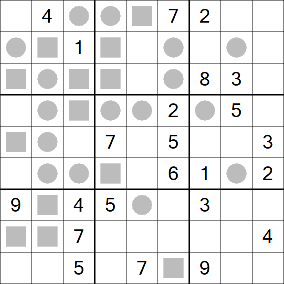 Even-Odd Sudoku - Hard