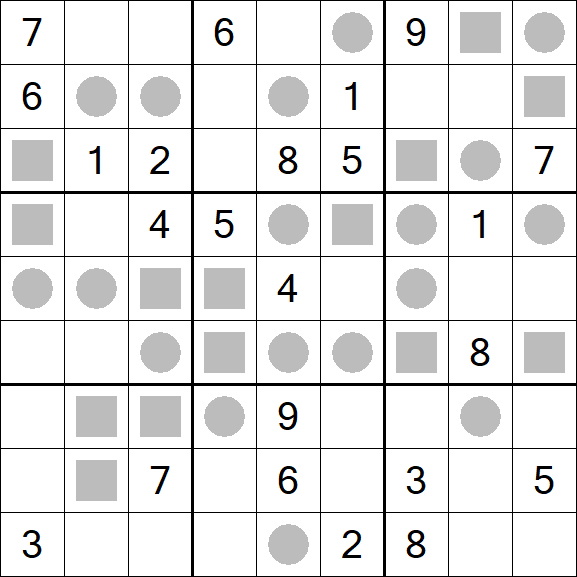 Even-Odd Sudoku - Hard
