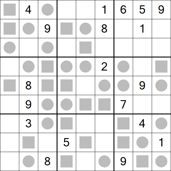 Even-Odd Sudoku - Hard