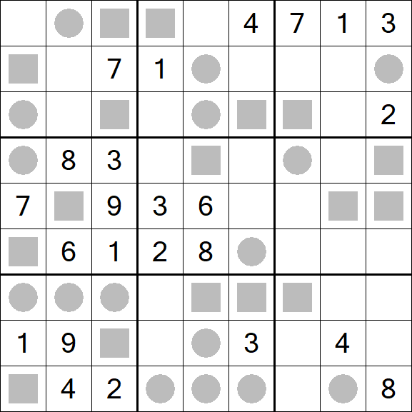 Even-Odd Sudoku - Hard