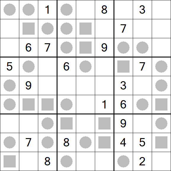 Even-Odd Sudoku - Hard