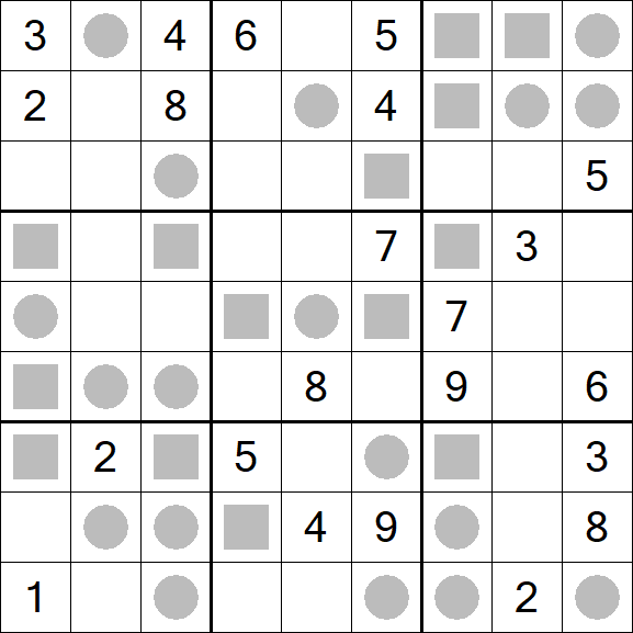 Even-Odd Sudoku - Hard