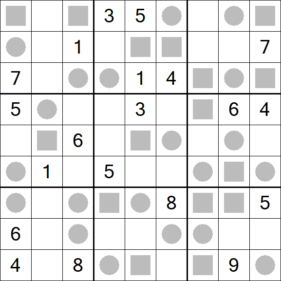 Even-Odd Sudoku - Hard