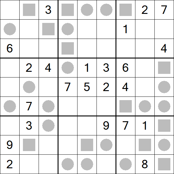 Even-Odd Sudoku - Hard