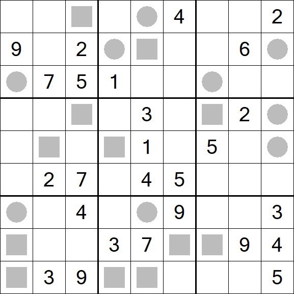 Even-Odd Sudoku - Hard