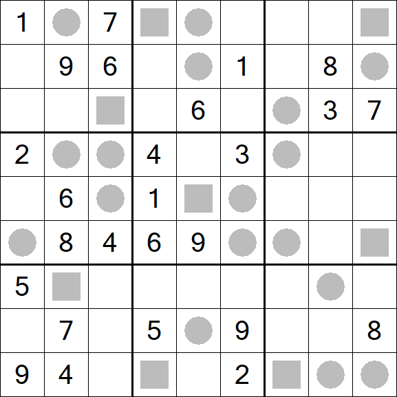 Even-Odd Sudoku - Hard