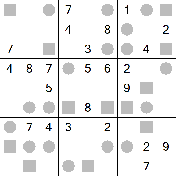 Even-Odd Sudoku - Hard