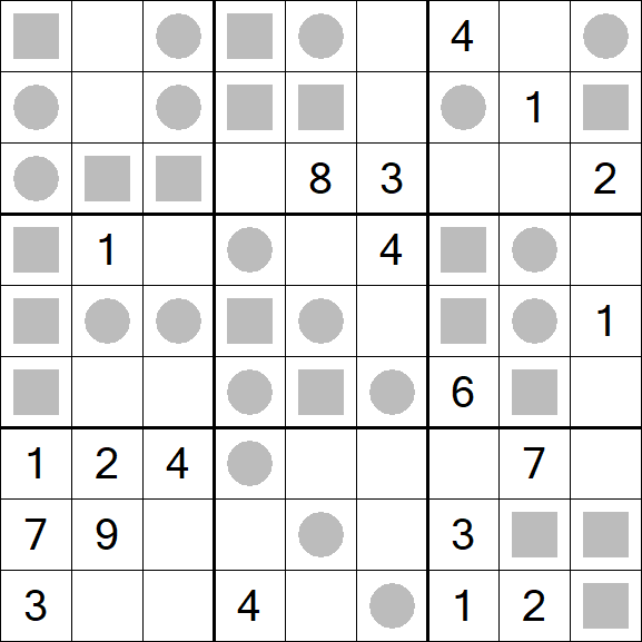 Even-Odd Sudoku - Hard