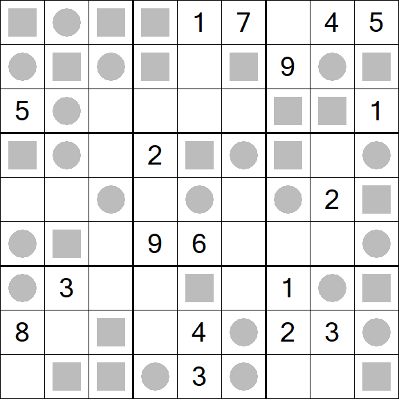 Even-Odd Sudoku - Difficile
