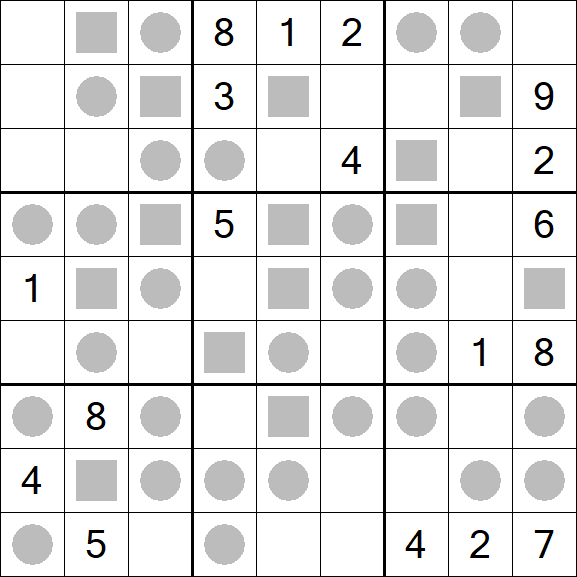 Even-Odd Sudoku - Difficile