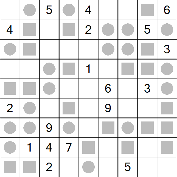 Even-Odd Sudoku - Difficile