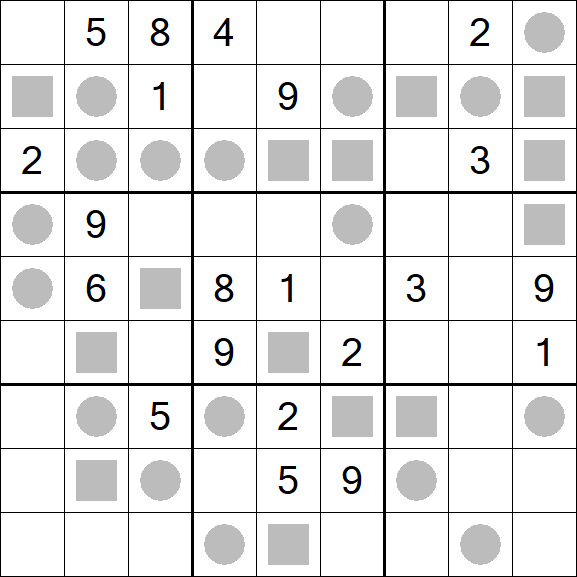 Even-Odd Sudoku - Difficile
