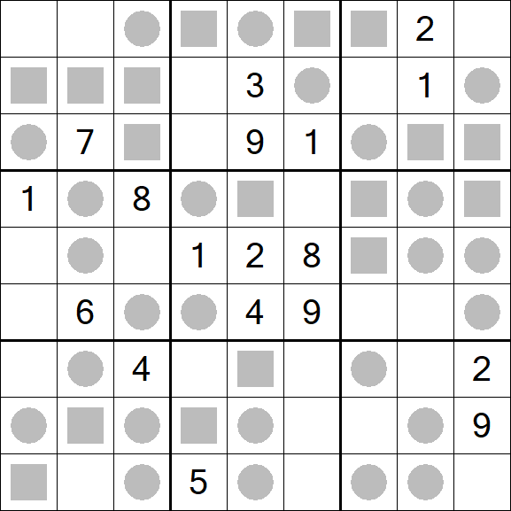 Even-Odd Sudoku - Difficile