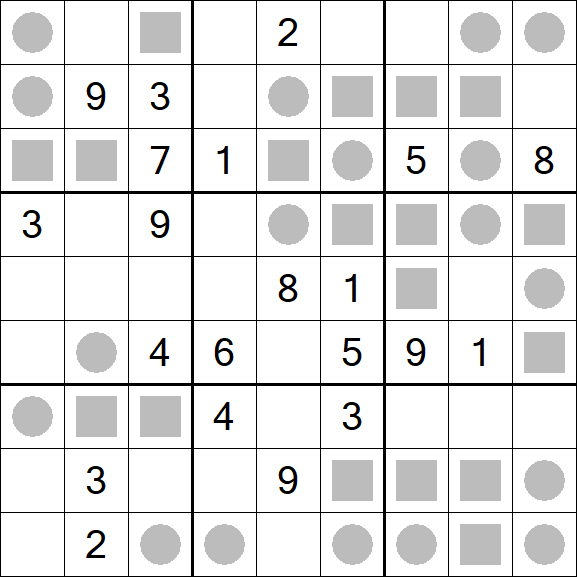Even-Odd Sudoku - Difficile