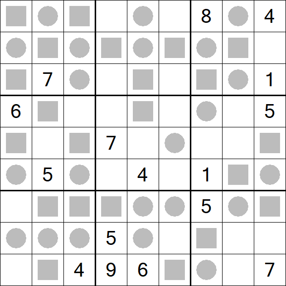 Even-Odd Sudoku - Difficile