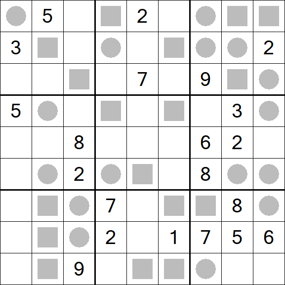 Even-Odd Sudoku - Difficile