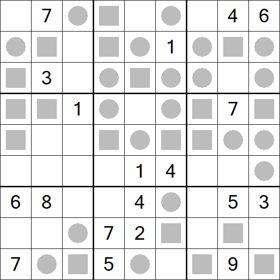 Even-Odd Sudoku - Hard