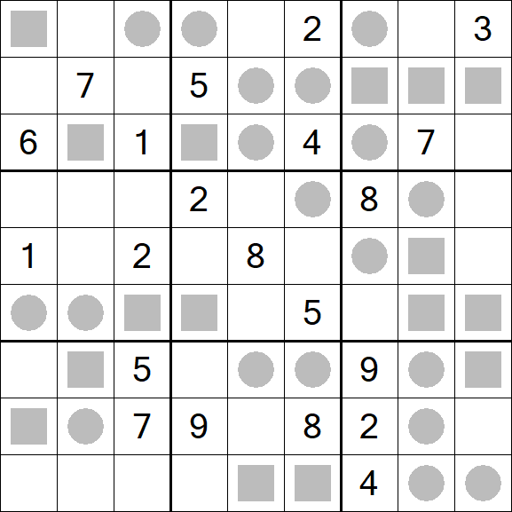Even-Odd Sudoku - Difficile