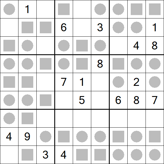 Even-Odd Sudoku - Difficile