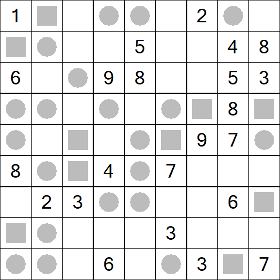 Even-Odd Sudoku - Difficile
