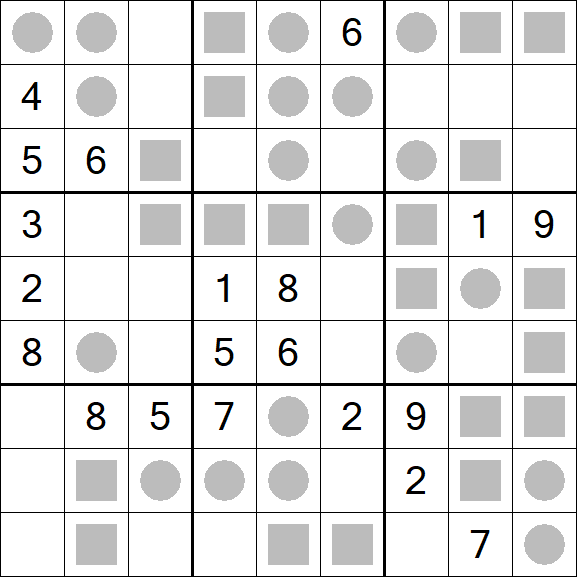Even-Odd Sudoku - Difficile