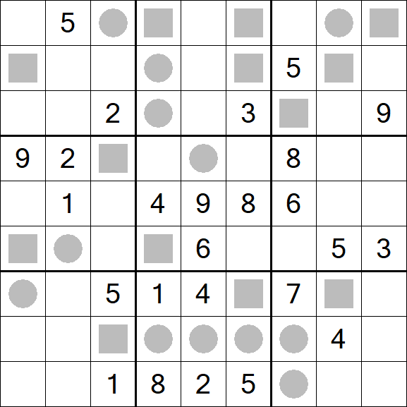 Even-Odd Sudoku - Difficile