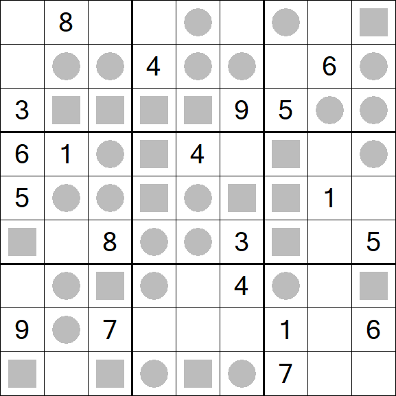 Even-Odd Sudoku - Difficile