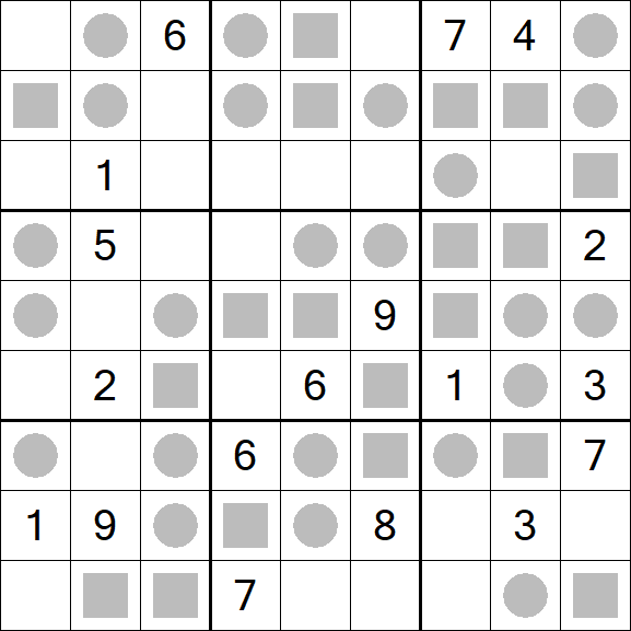 Even-Odd Sudoku - Difficile