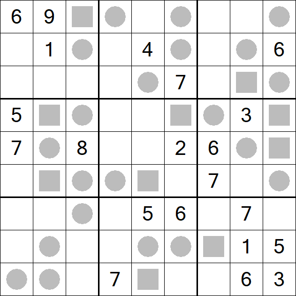 Even-Odd Sudoku - Difficile