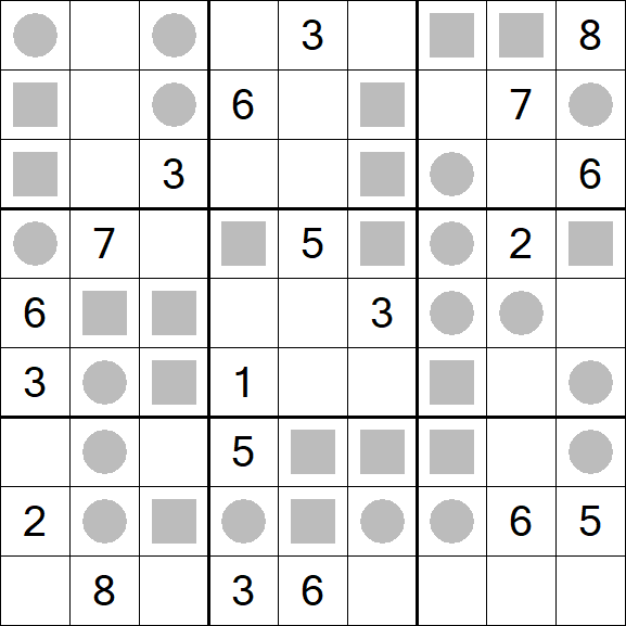 Even-Odd Sudoku - Difficile