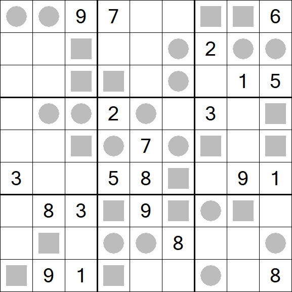 Even-Odd Sudoku - Difficile