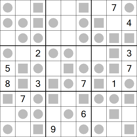 Even-Odd Sudoku - Difficile