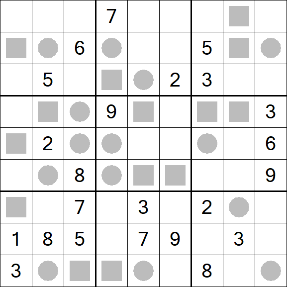 Even-Odd Sudoku - Difficile