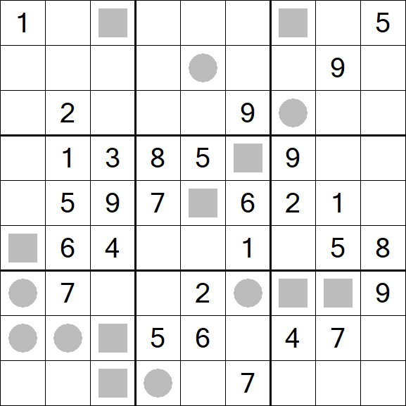 Even-Odd Sudoku - Difficile