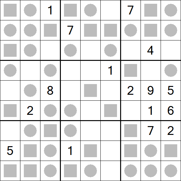 Even-Odd Sudoku - Difficile