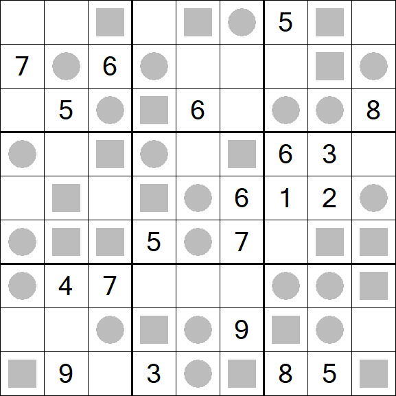 Even-Odd Sudoku - Difficile