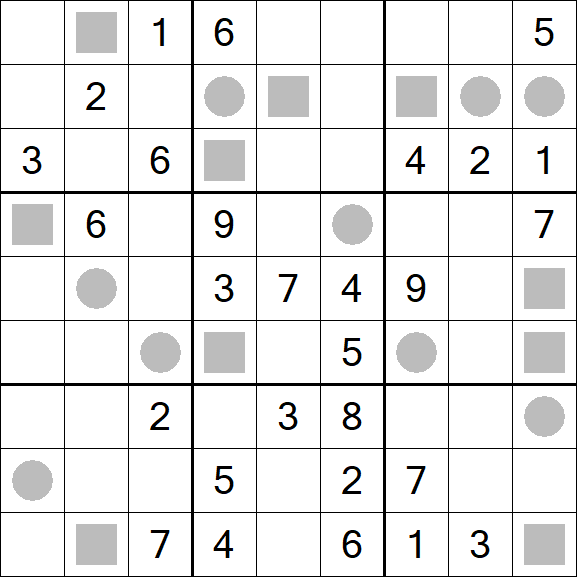 Even-Odd Sudoku - Difficile