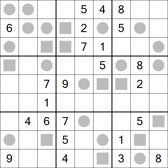Even-Odd Sudoku - Difficile